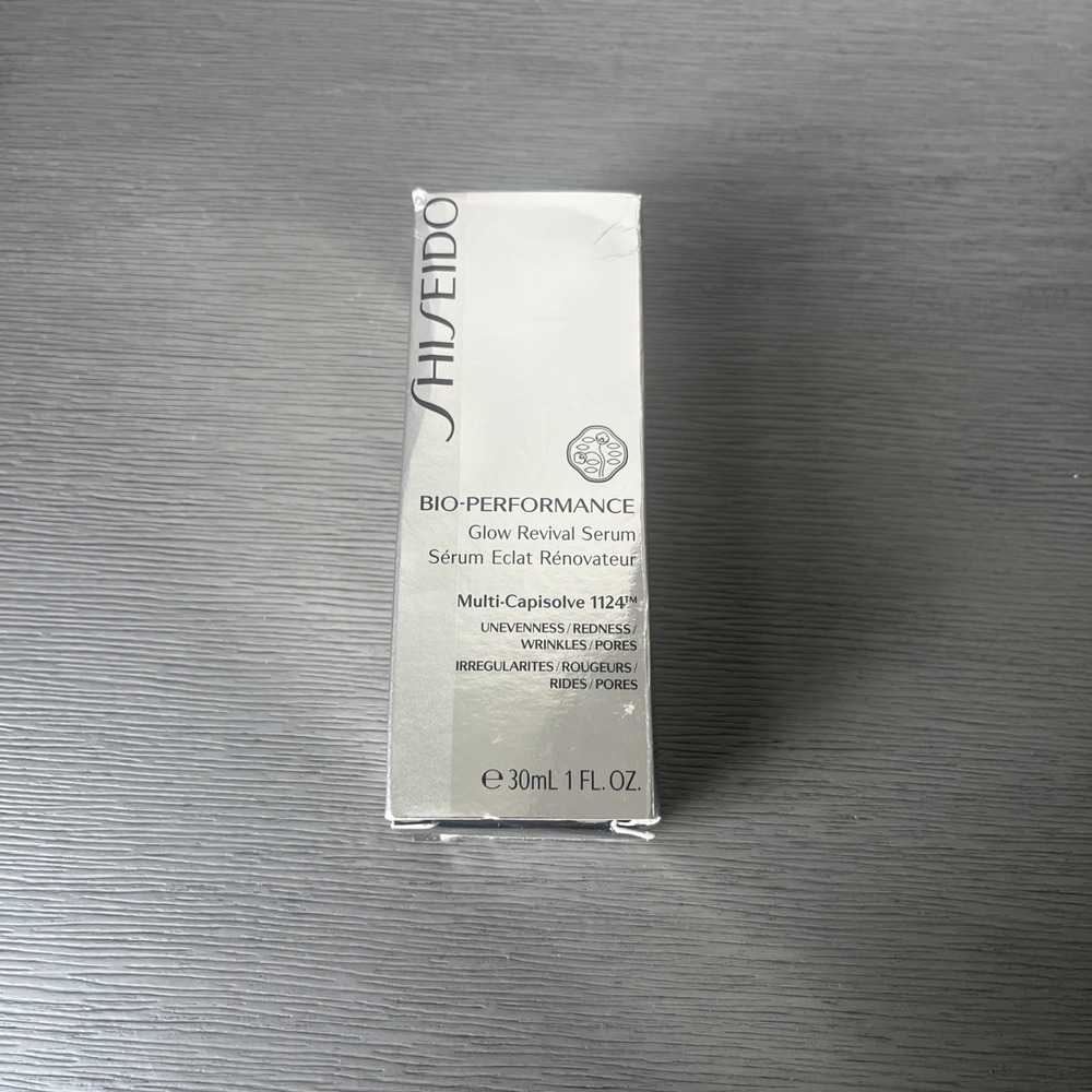 Shiseido Bio-Performance Glow Revival Serum Multi-Capisolve 1oz/30ml New in Box